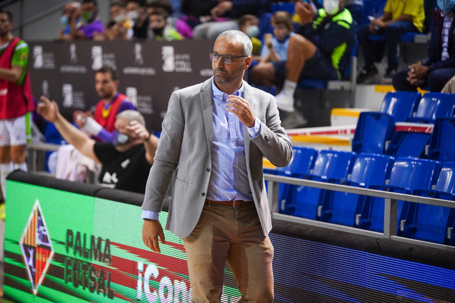Antonio Vadillo durante un partido de esta temporada