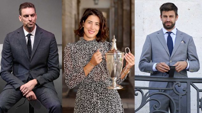 Pau Gasol, Garbiñe y Piqué, los tres deportistas que más han influido en nuestras vidas en 2021