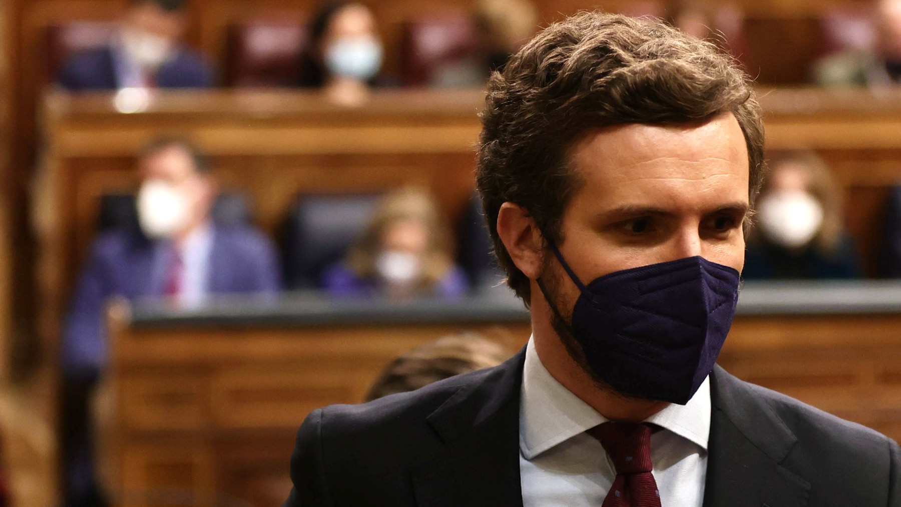 El líder del PP, Pablo Casado. (Foto: Europa Press)