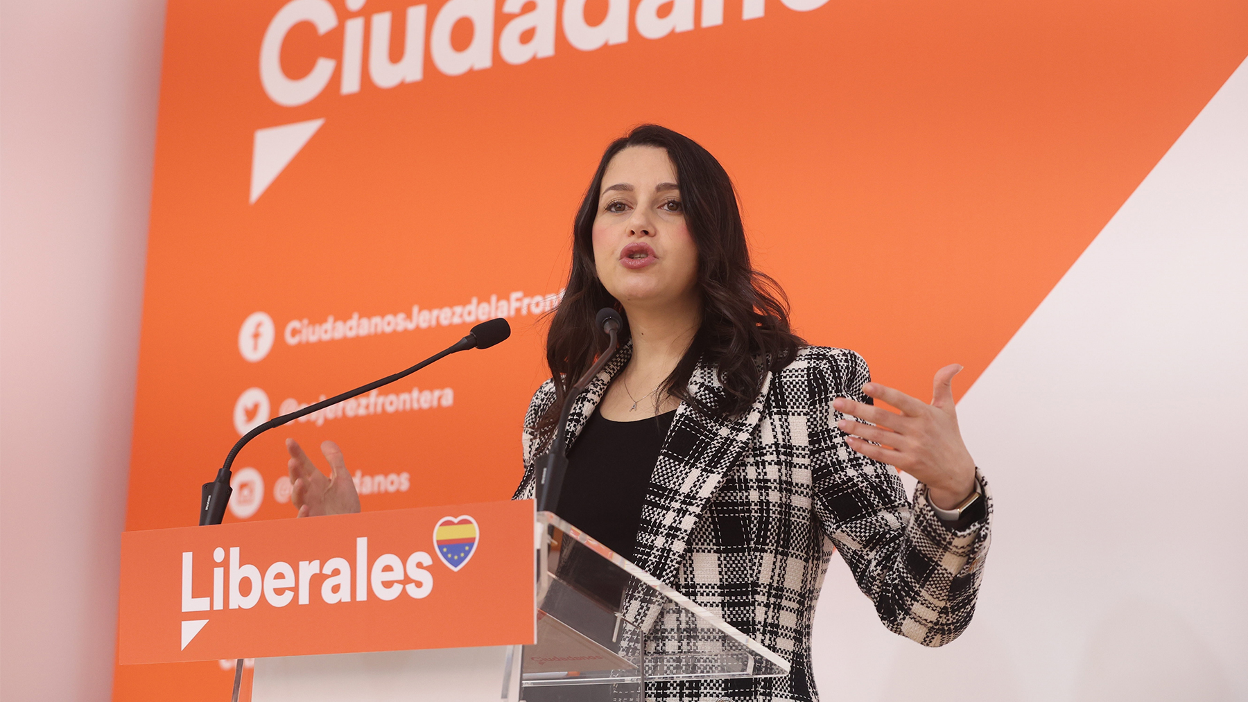 Inés Arrimadas, líder de Cs.