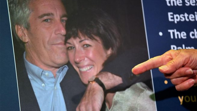 Jeffrey Epstein y Ghislaine Maxwell (Foto: AFP).