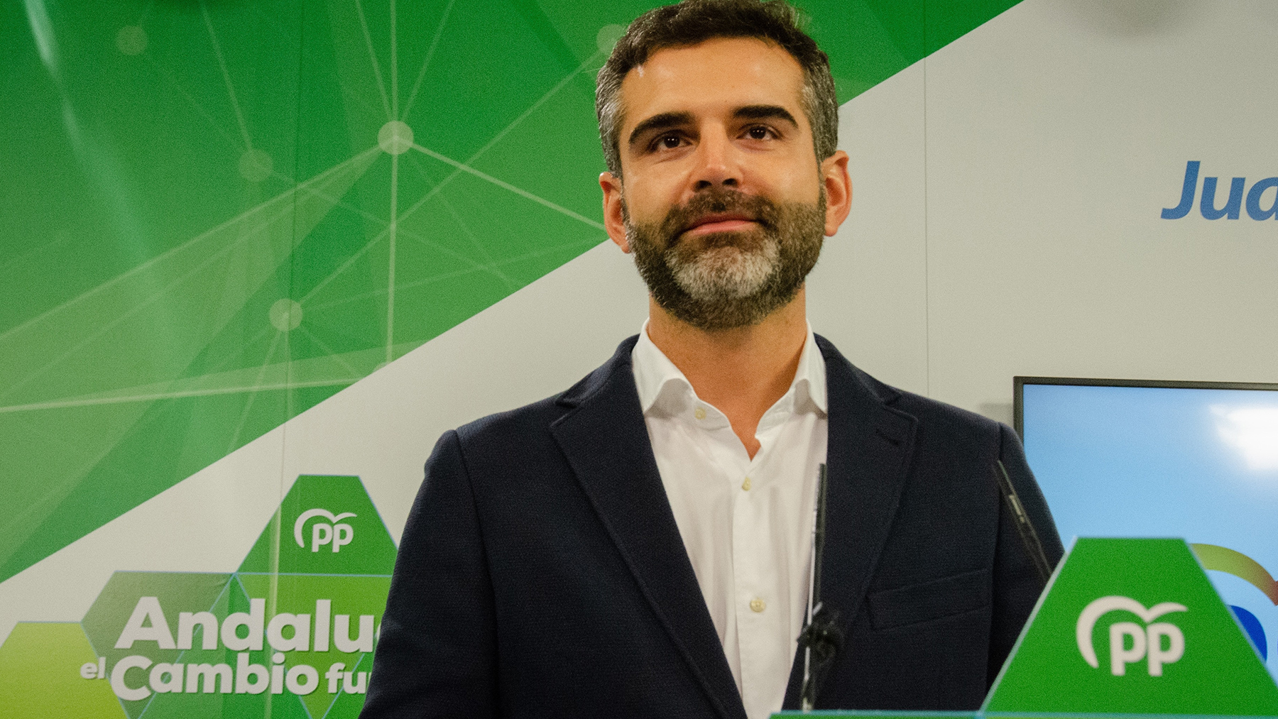 El portavoz del PP de Andalucía, Ramón Fernández-Pacheco.