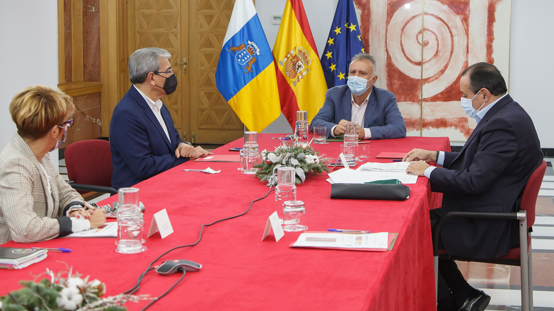 Reunión del Consejo de Gobieno de Canarias