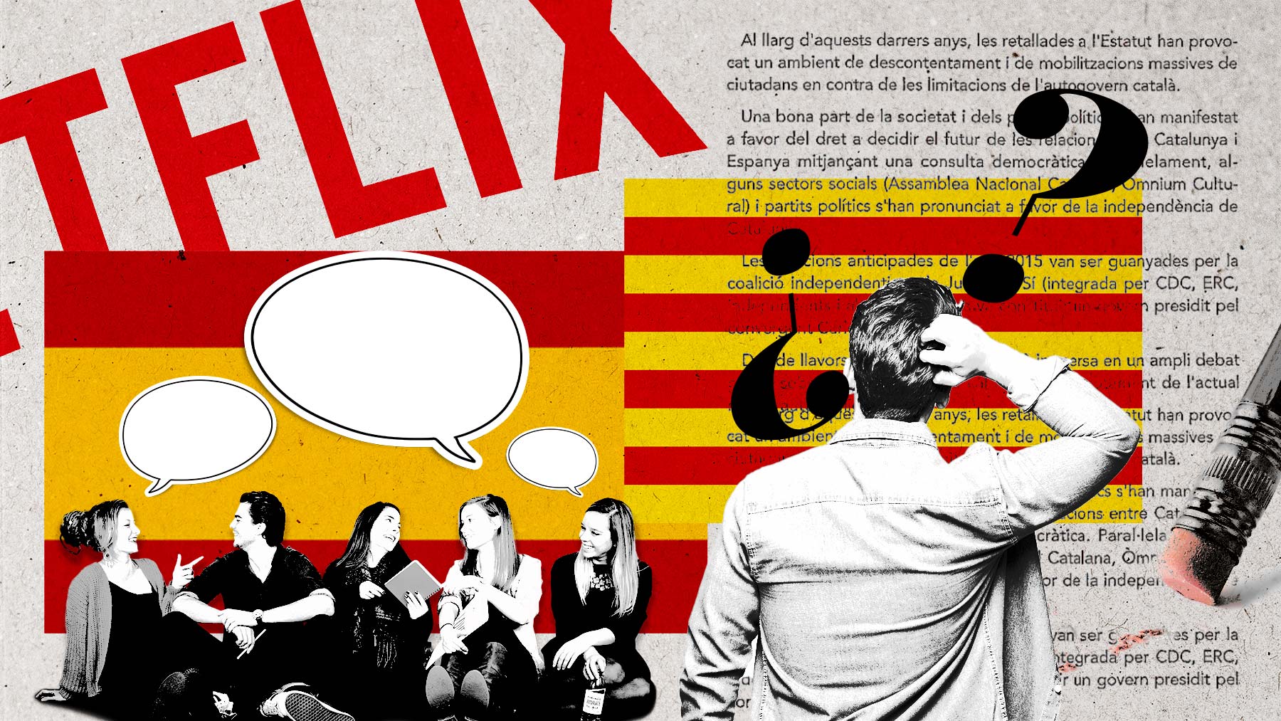 Sólo el 20% de los jóvenes usa el catalán
