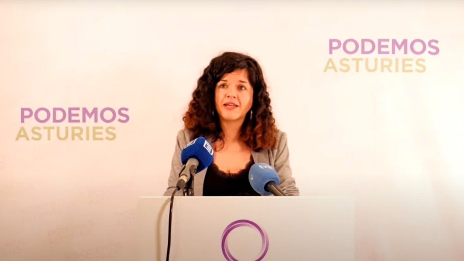 La diputada y líder de Podemos en Asturias, Sofía Castañón. (Foto: Europa Press)