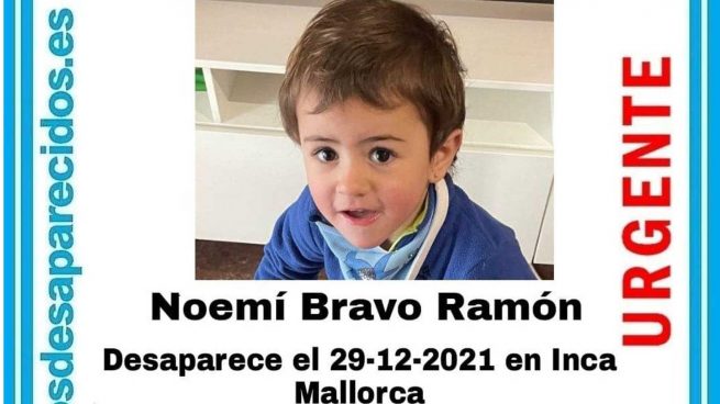 Inca: Buscan a una niña de dos años desaparecida desde el miércoles