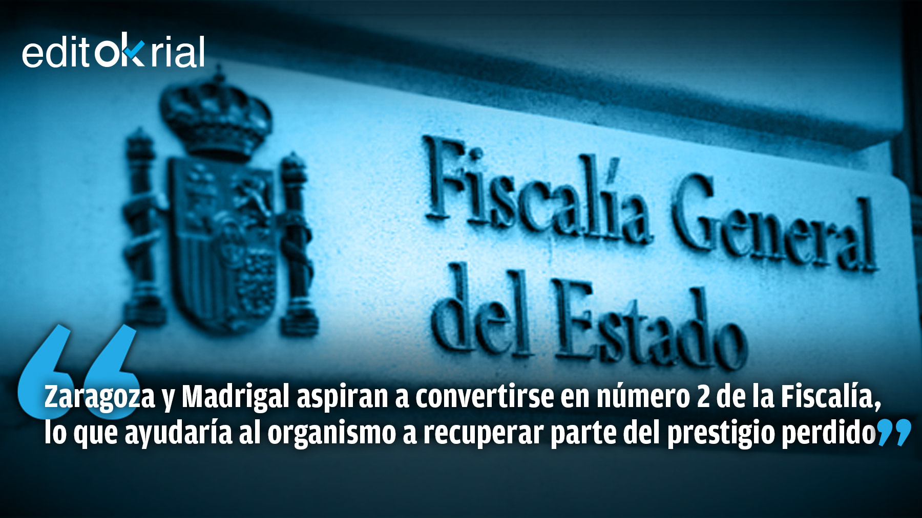 Dos reputados profesionales, contra la dictadura de Sánchez en la Fiscalía