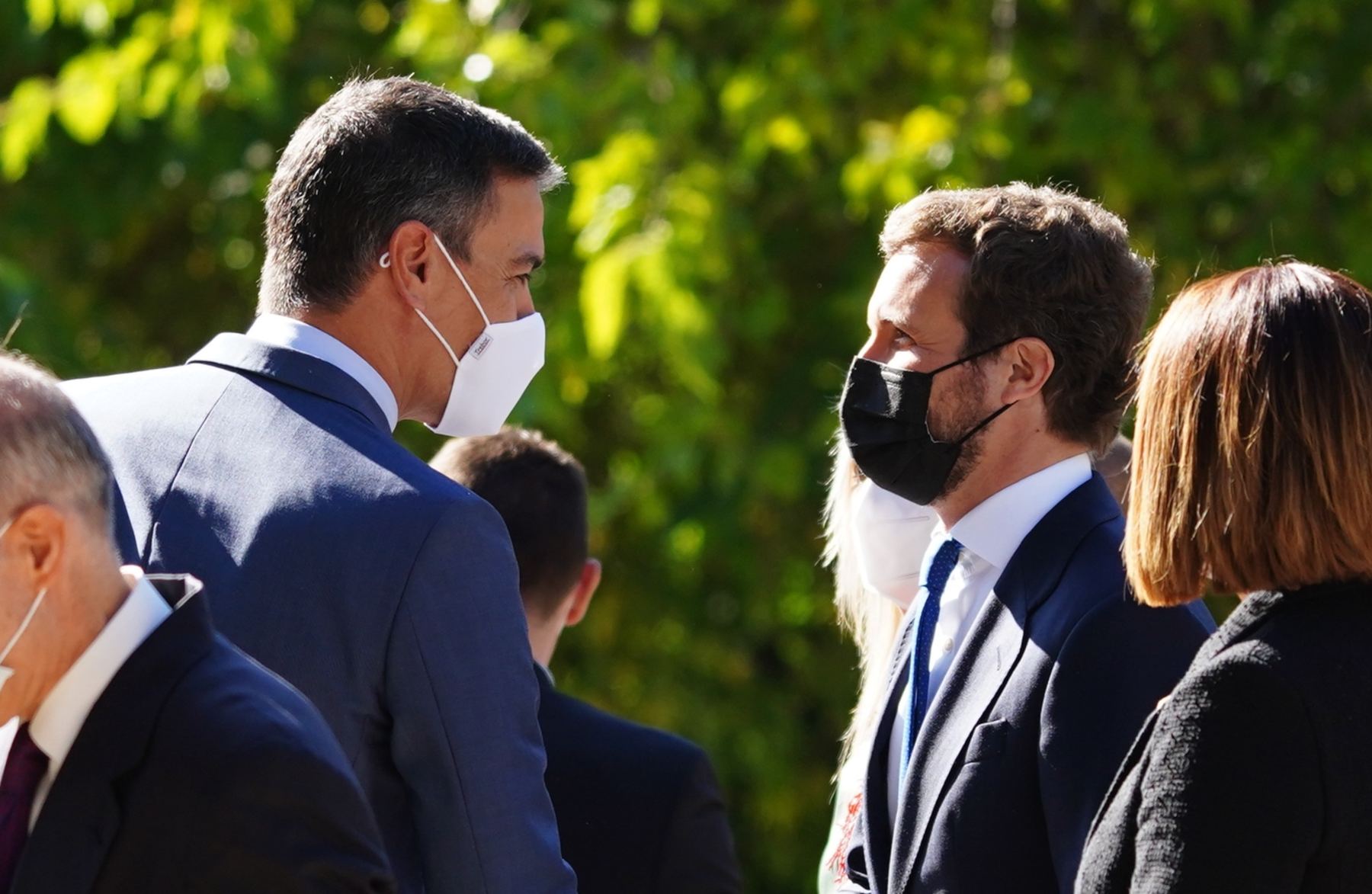 Pedro Sánchez y Pablo Casado.