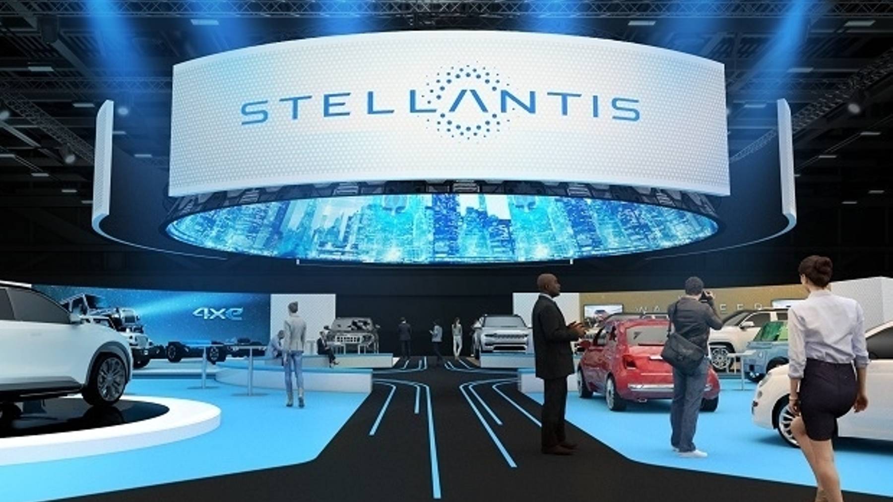 Stellantis en el CES 2022.