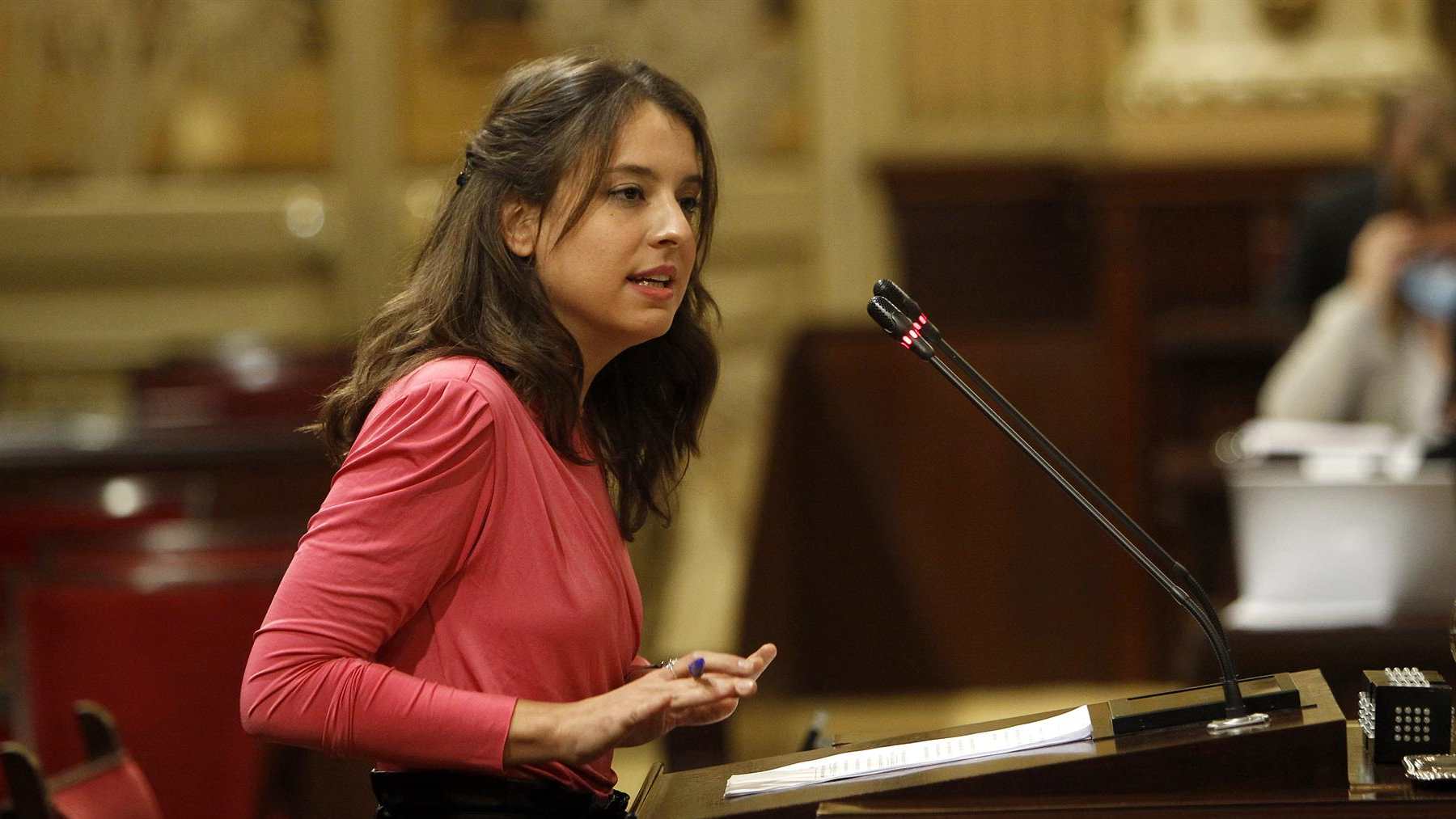La vicepresidenta del Parlament balear y diputada de Unidas Podemos, Gloria Santiago.