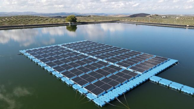 Castillo de Canena tendrá la mayor planta solar fotovoltáica flotante para autoconsumo de Andalucía