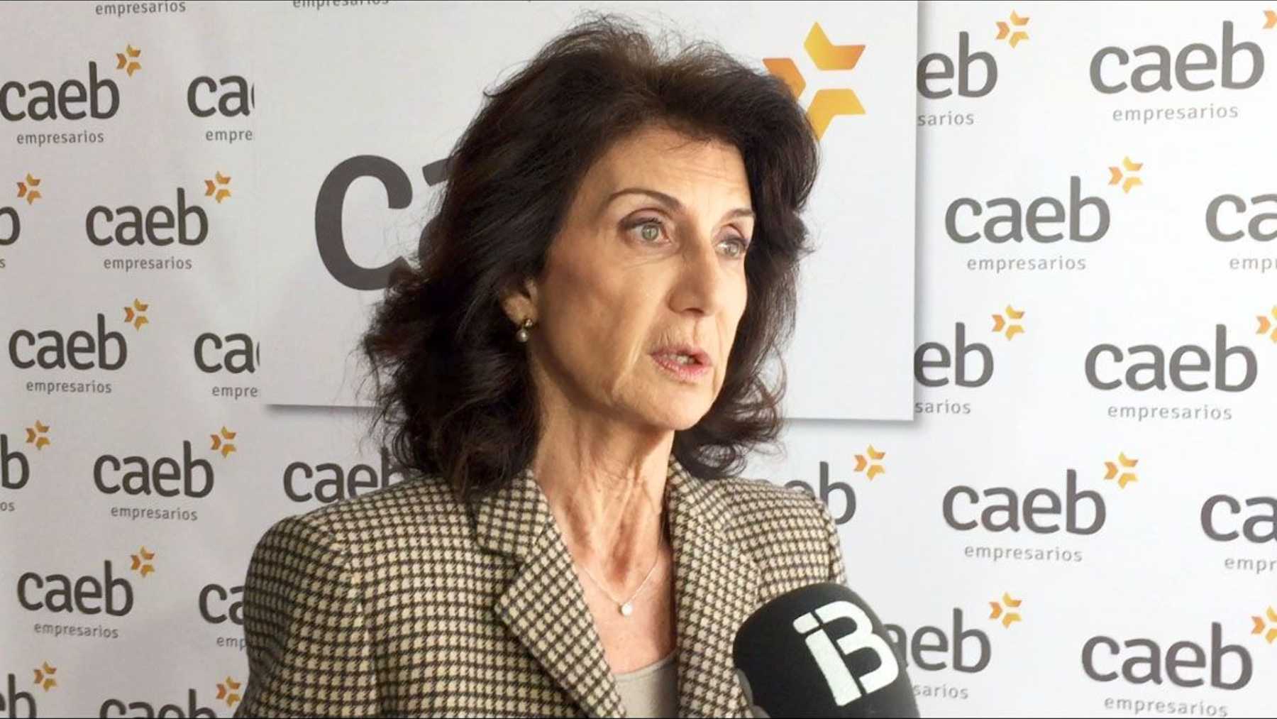 Carmen Planas, presidenta de la CAEB.