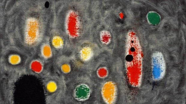 'Trois Boules' pintada en 1972. SUCCESSIÓ MIRÓ