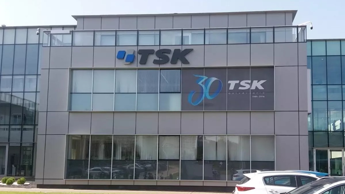 Grupo TSK, una de las principales industrias asturianas.