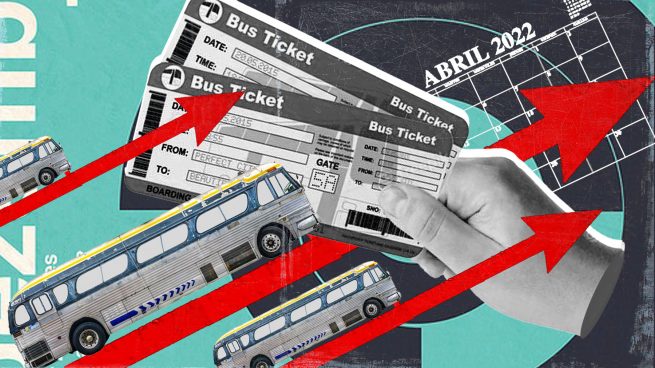 crisis Niños académico El precio de los billetes de autobús registrará su mayor subida en décadas  a partir de abril