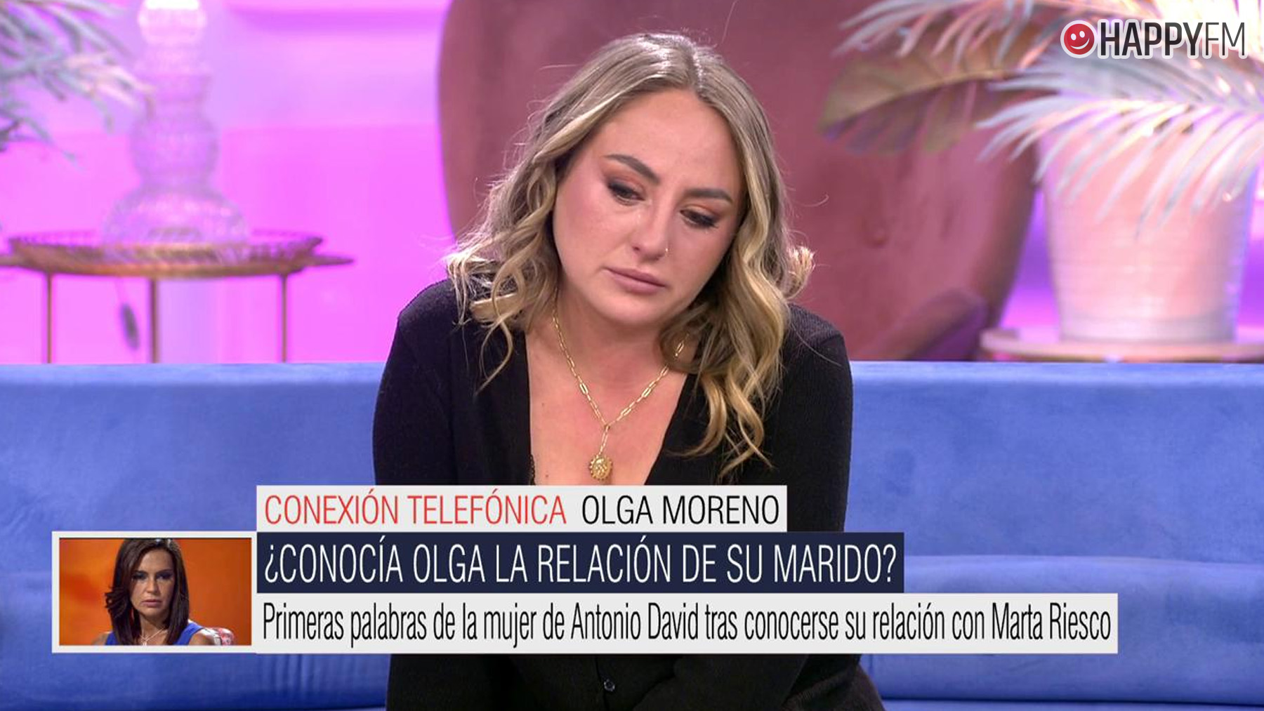 Olga Moreno defiende a Rocío Flores en ‘El programa de Ana Rosa’.