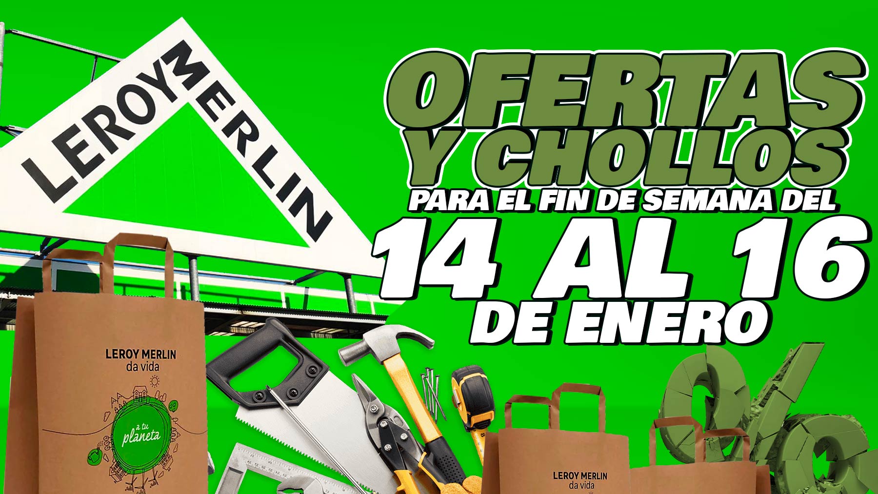 Los chollos que no puedes dejar escapar en Leroy Merlin