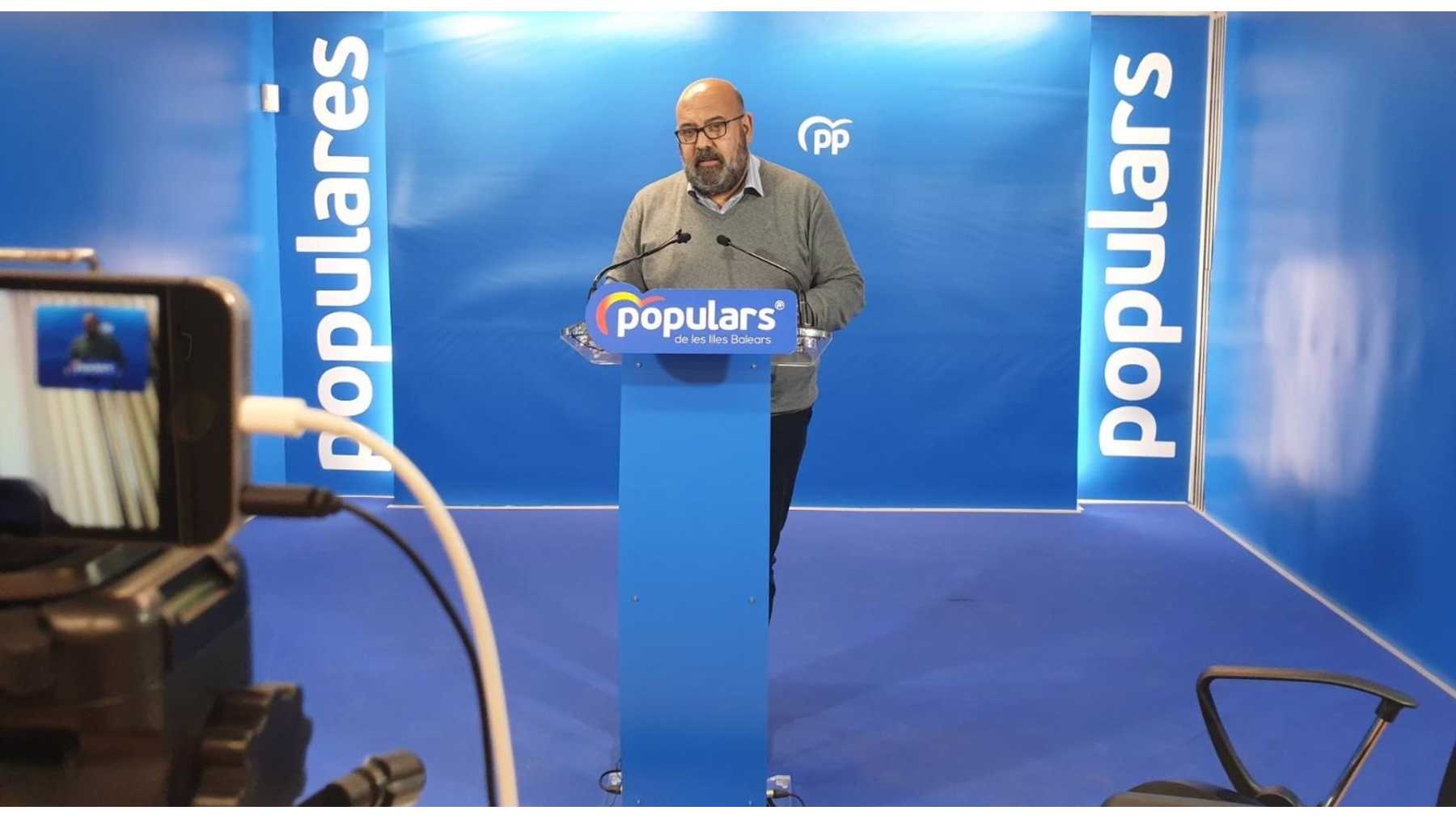 Jaime Martínez, líder del PP en Palma.