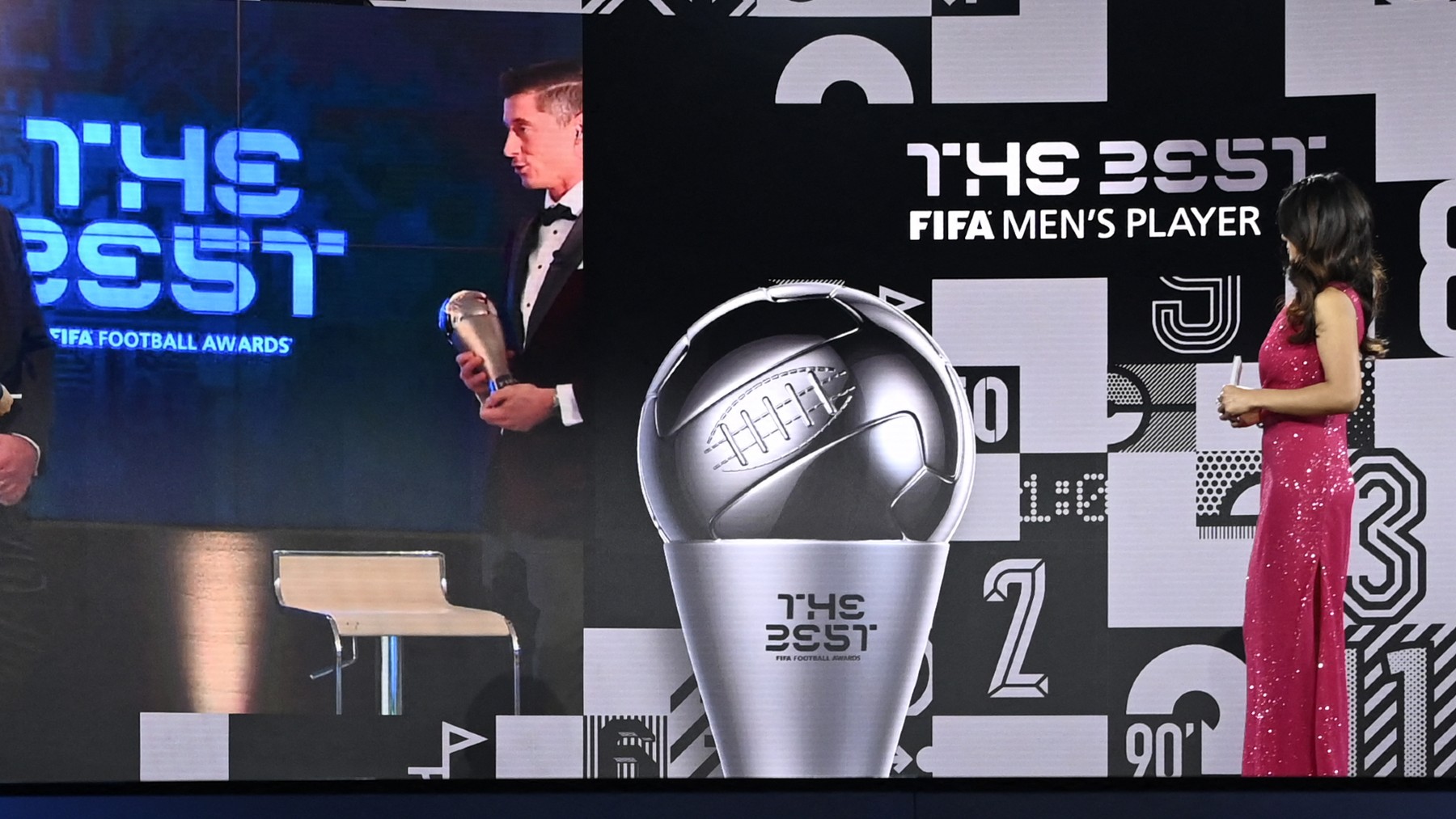 Lewandowski, recibe el premio The Best 2020, el pasado año