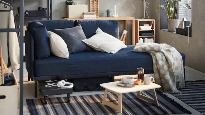 El sofá cama low cost de Ikea que puede salvarte para cualquier imprevisto