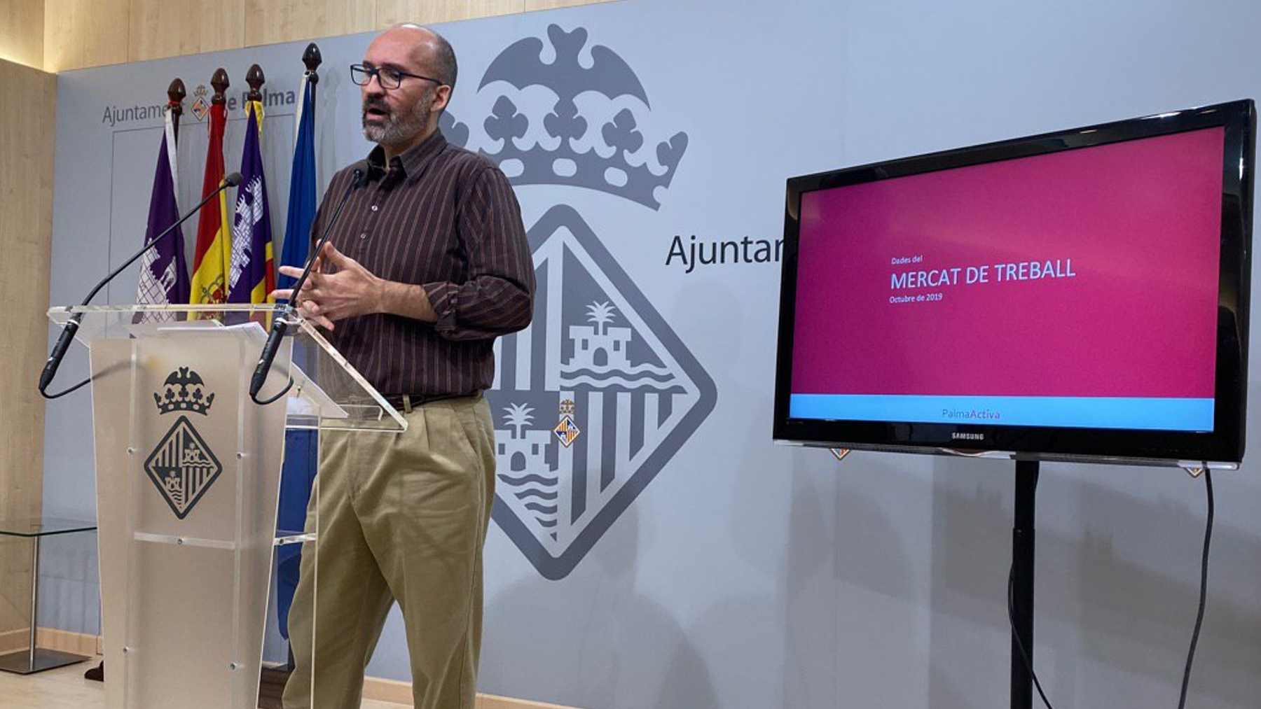 El coordinador general del área de Promoción Económica del Ayuntamiento de Palma, Miquel Capó.