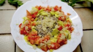 Ensalada con brotes
