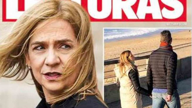 La fotografía que muestra a Urdangarin con otra mujer mientras la infanta Cristina está en Suiza