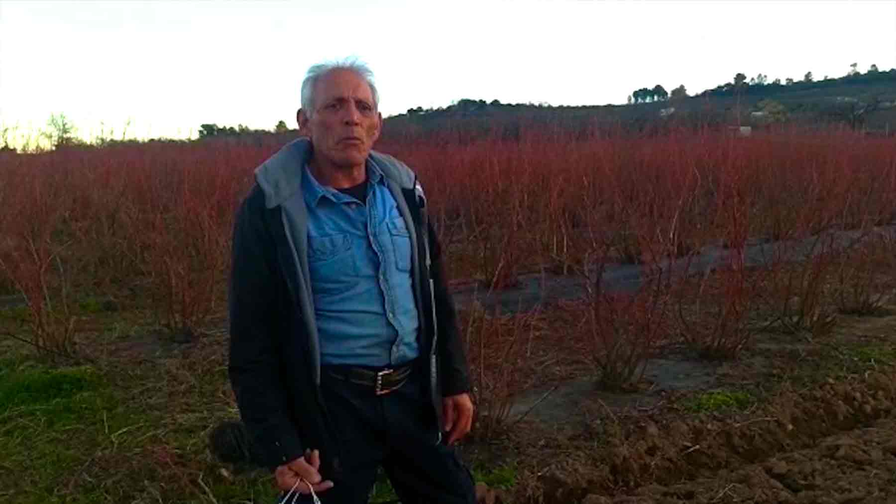José Luis, agricultor: «Le pedimos a este gobierno desastroso que nos deje sobrevivir»