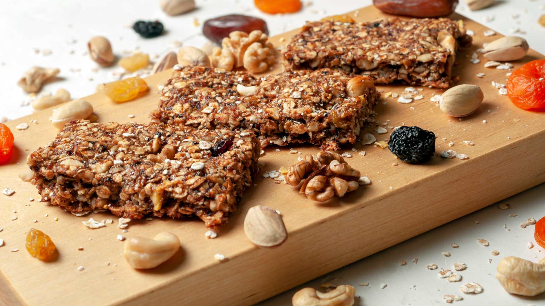 Receta de merienda saludable.