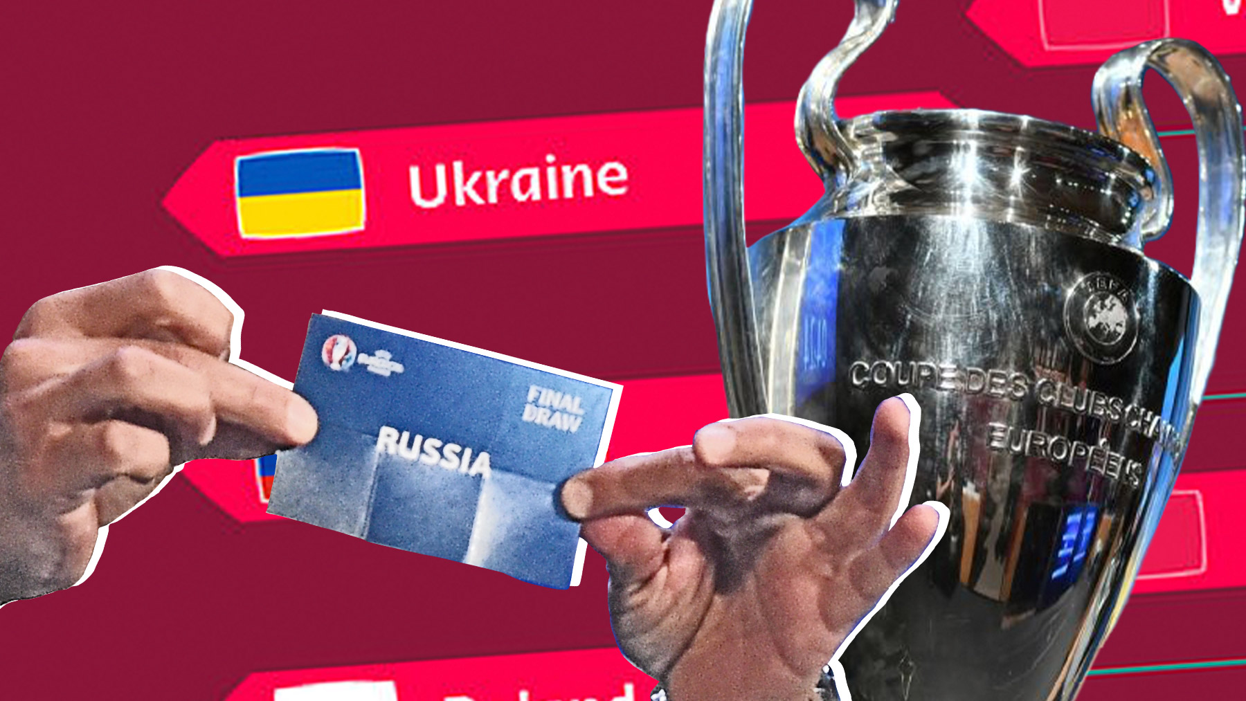 La UEFA ha mitigado cualquier tipo de conflicto en sus competiciones entre Rusia y Ucrania.