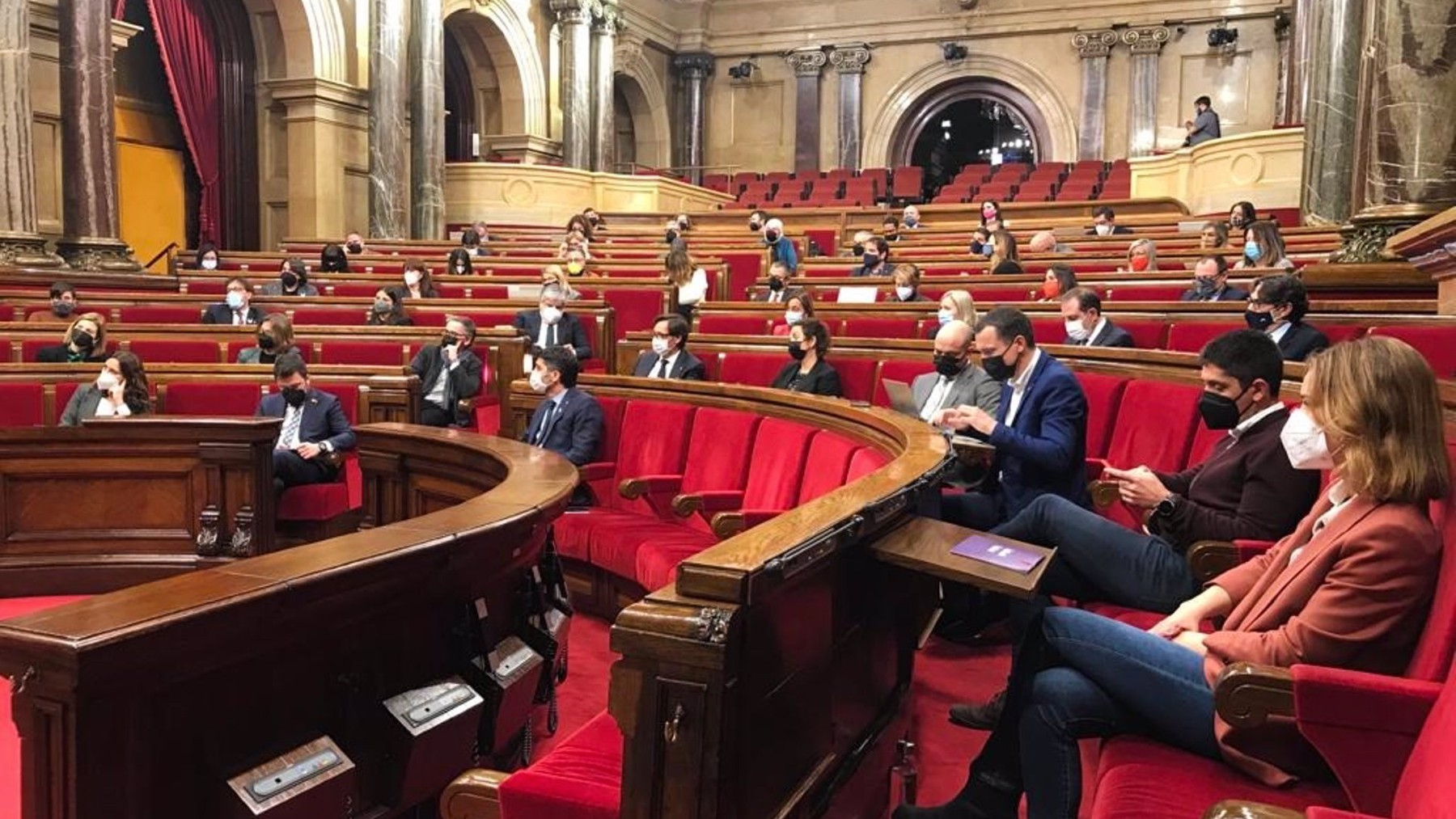 El Parlament de Cataluña. (Foto: Europa Press)