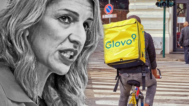 Yolanda Díaz desprecia a los riders que deciden acudir a Europa