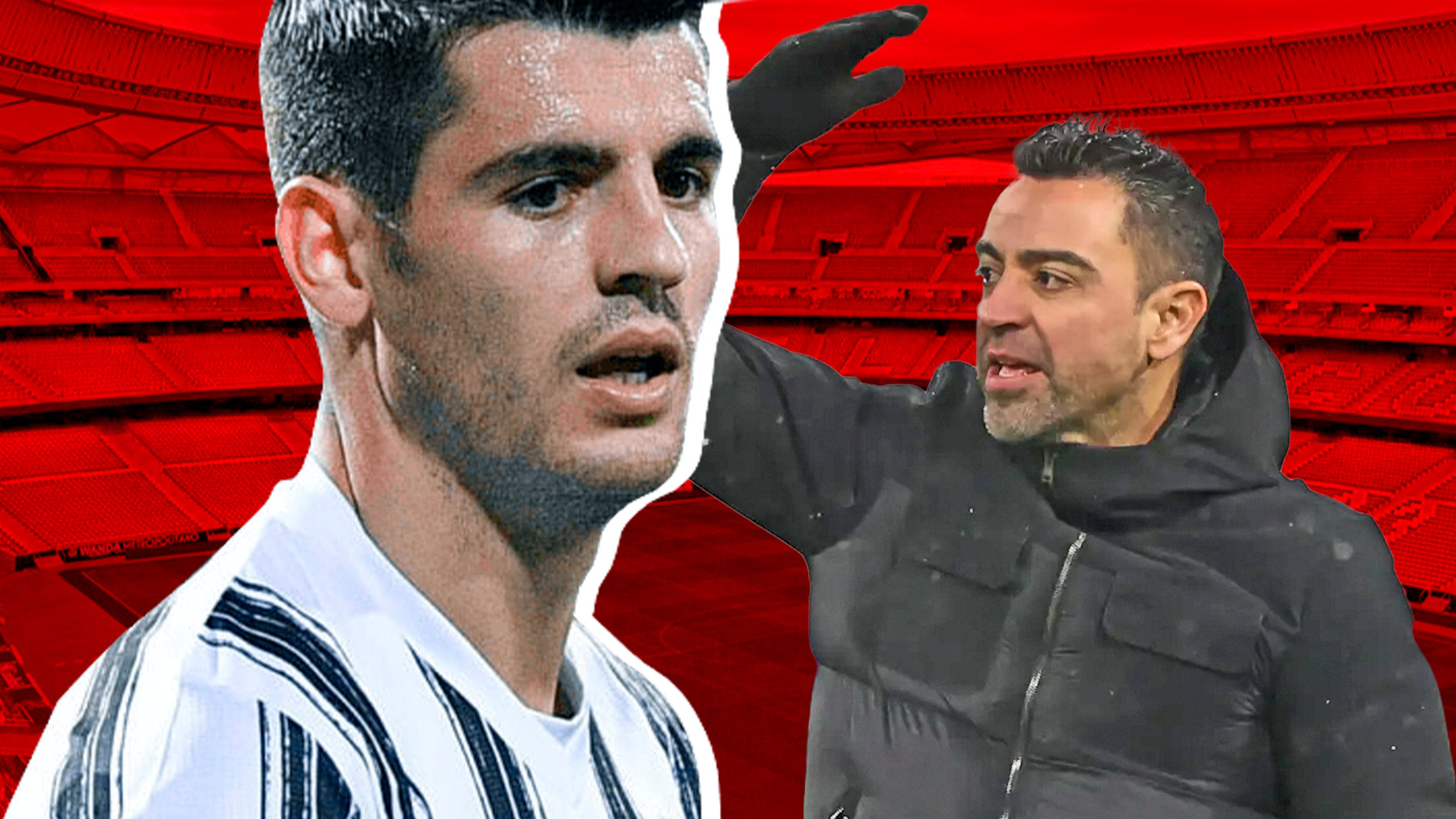 Xavi quería a Morata este mercado de invierno.