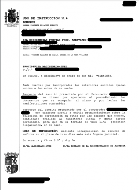 La empresa perjudicada por el contrato de limpieza de Burgos se persona contra el alcalde socialista