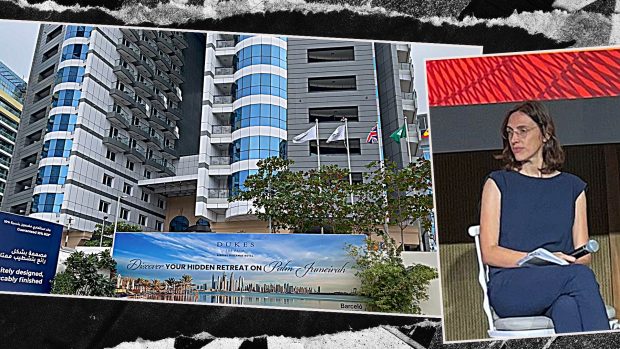España pagó un hotel exclusivo en Dubái a la arquitecta del pabellón ‘progre’ durante su construcción