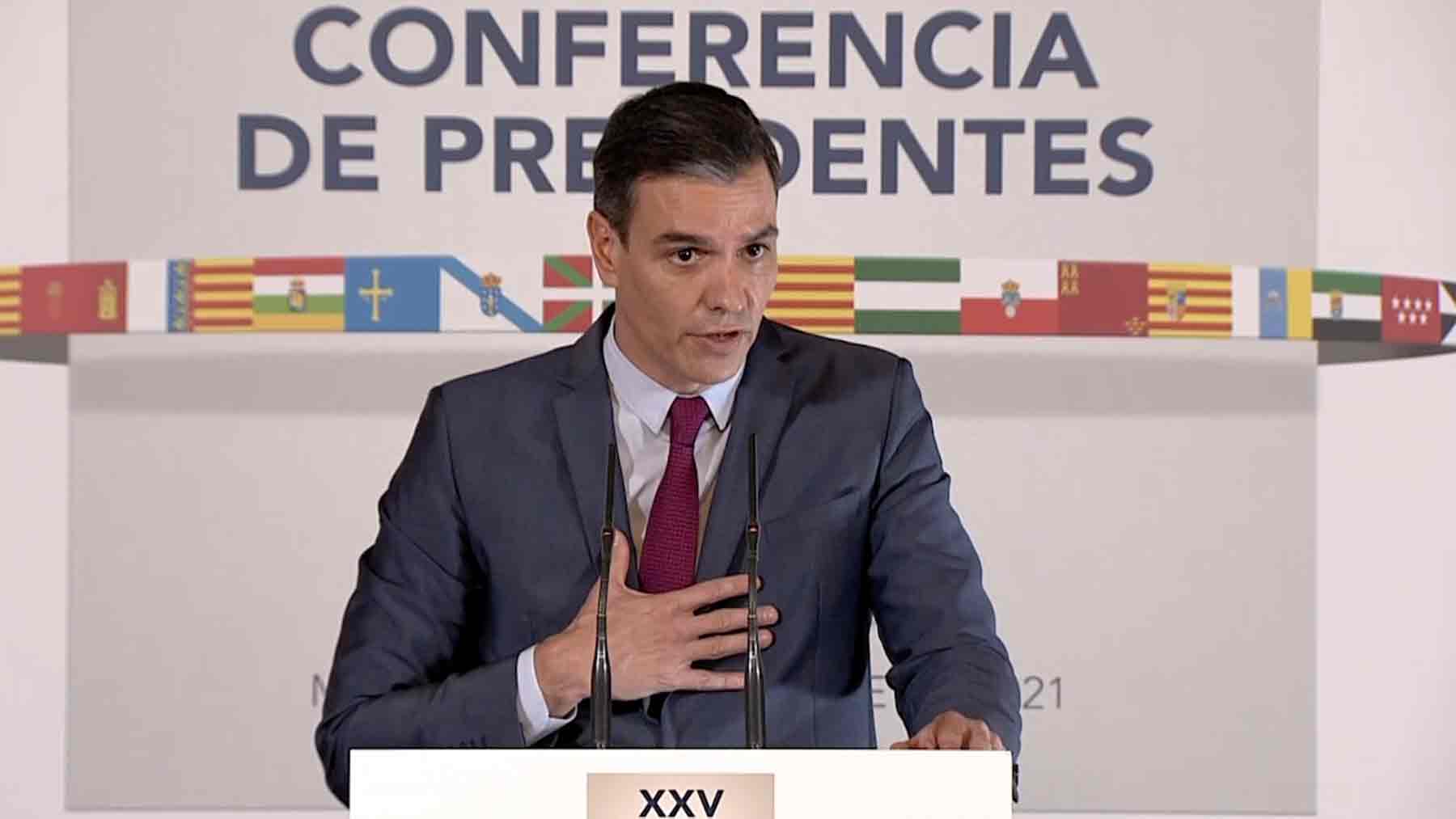 Pedro Sánchez anuncia la mascarilla obligatoria.