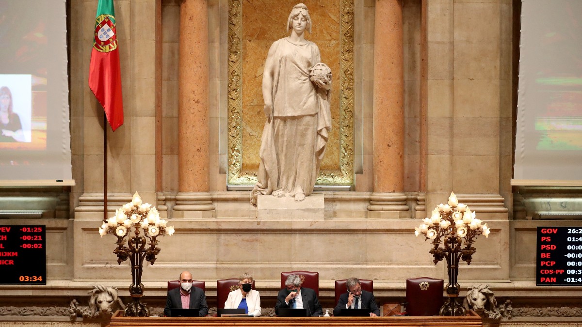 Asamblea de la República de Portugal.