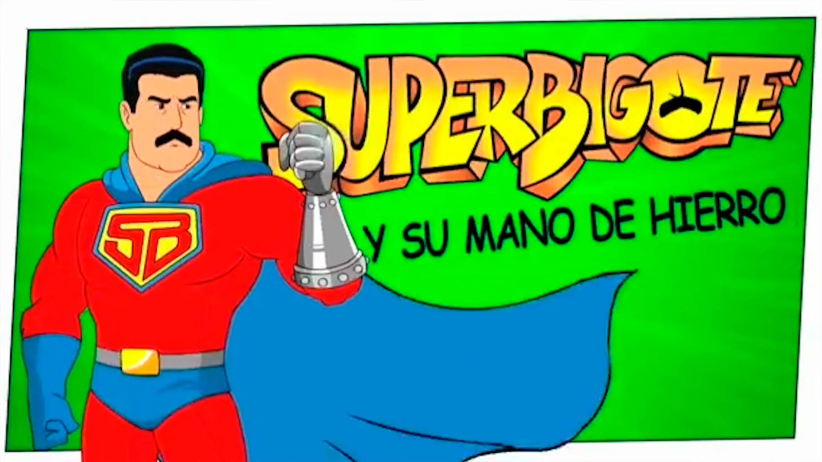 Superbigote, el ‘alter ego’ de Maduro en cómic.