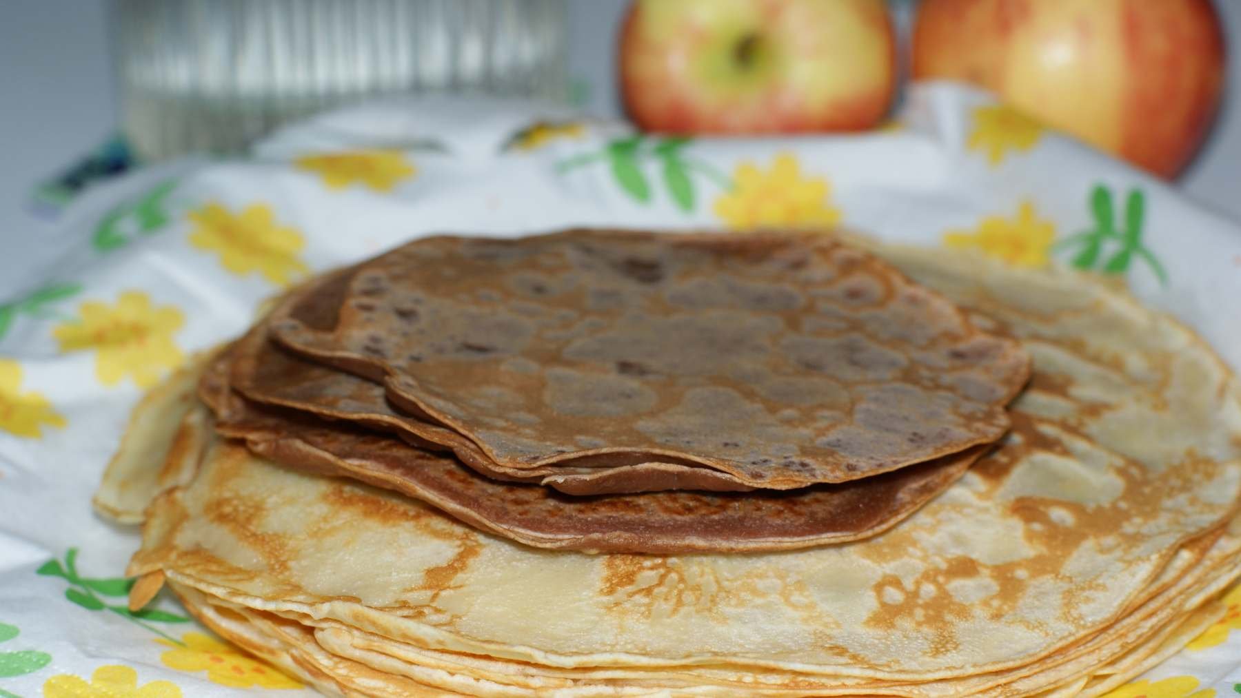 Pancakes de cacao