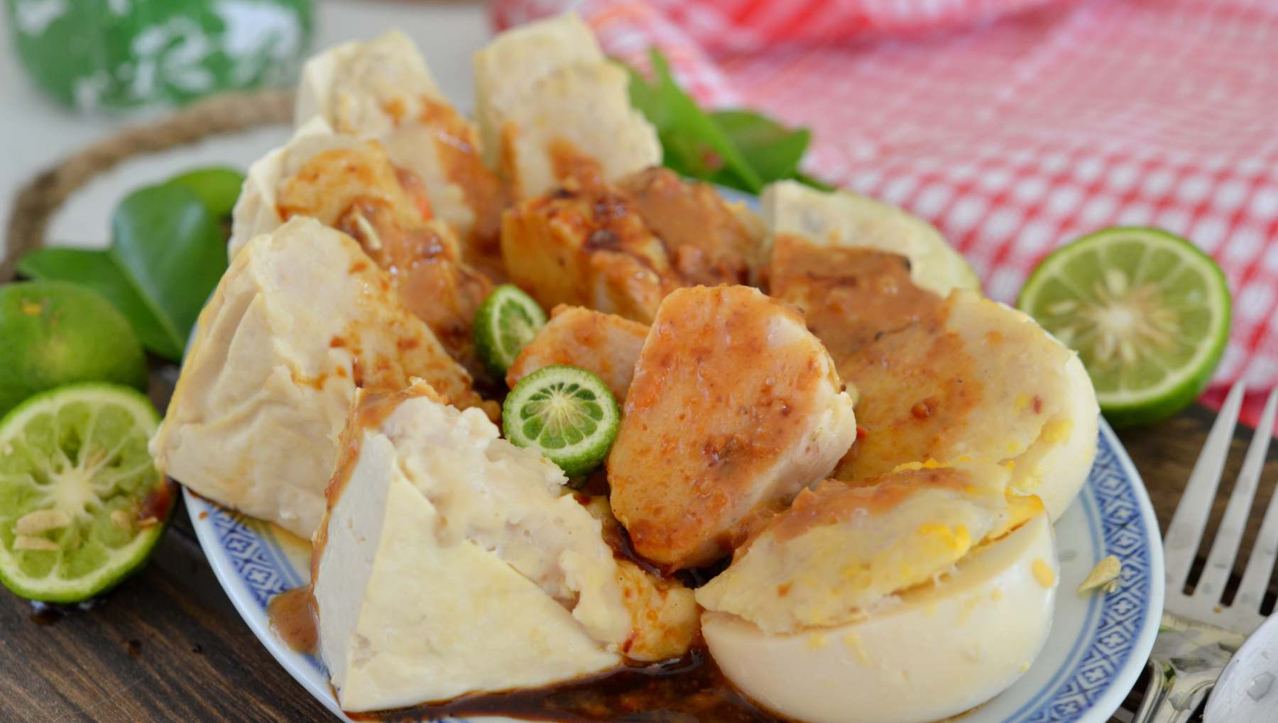 Tofu al limón