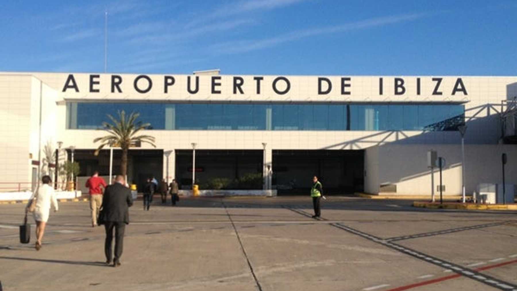 Imagen del aeropuerto de Ibiza.