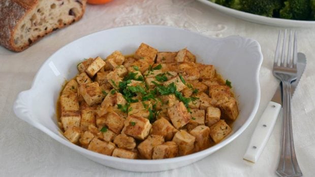 Tofu salteado