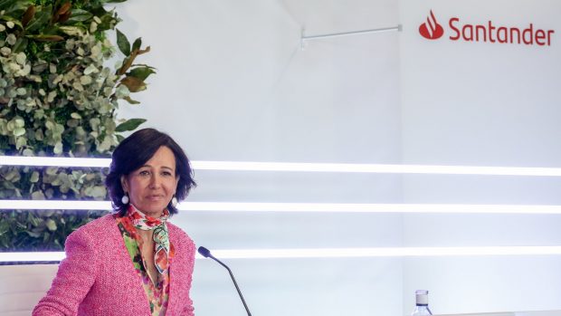 La presidenta del Banco Santander, Ana Botín.