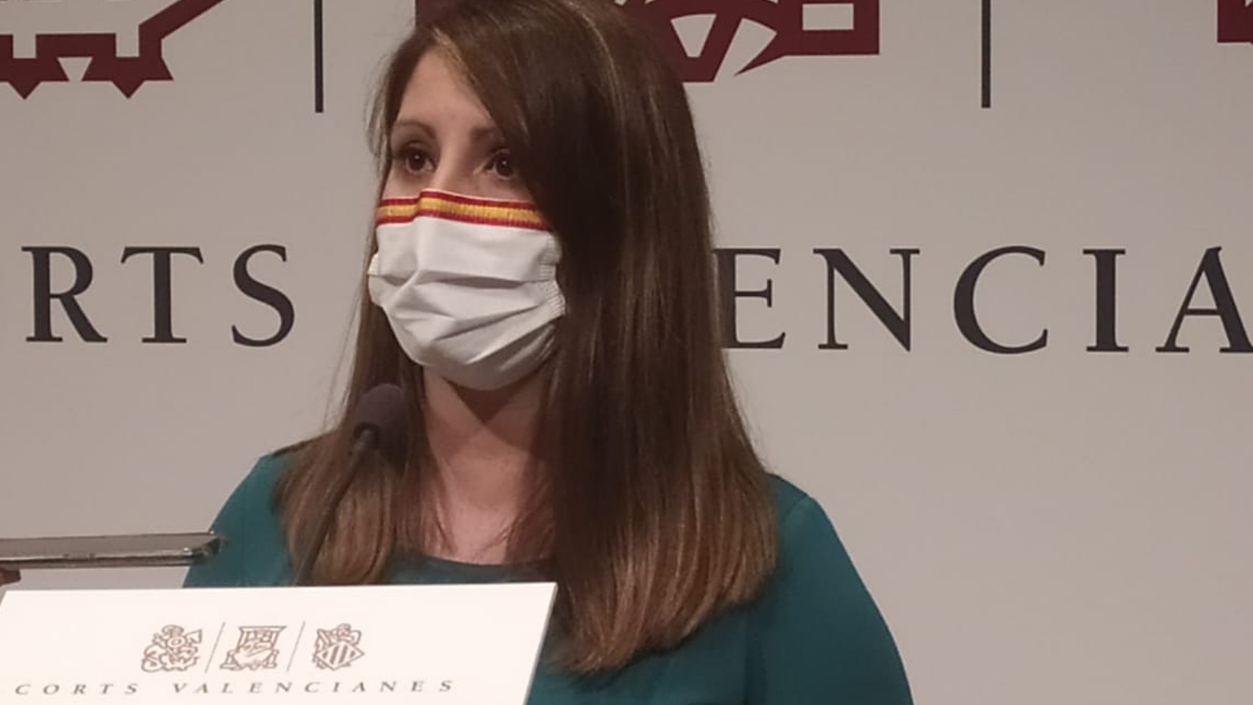 Ana Vega, síndica portavoz de Vox en las Cortes Valencianas.