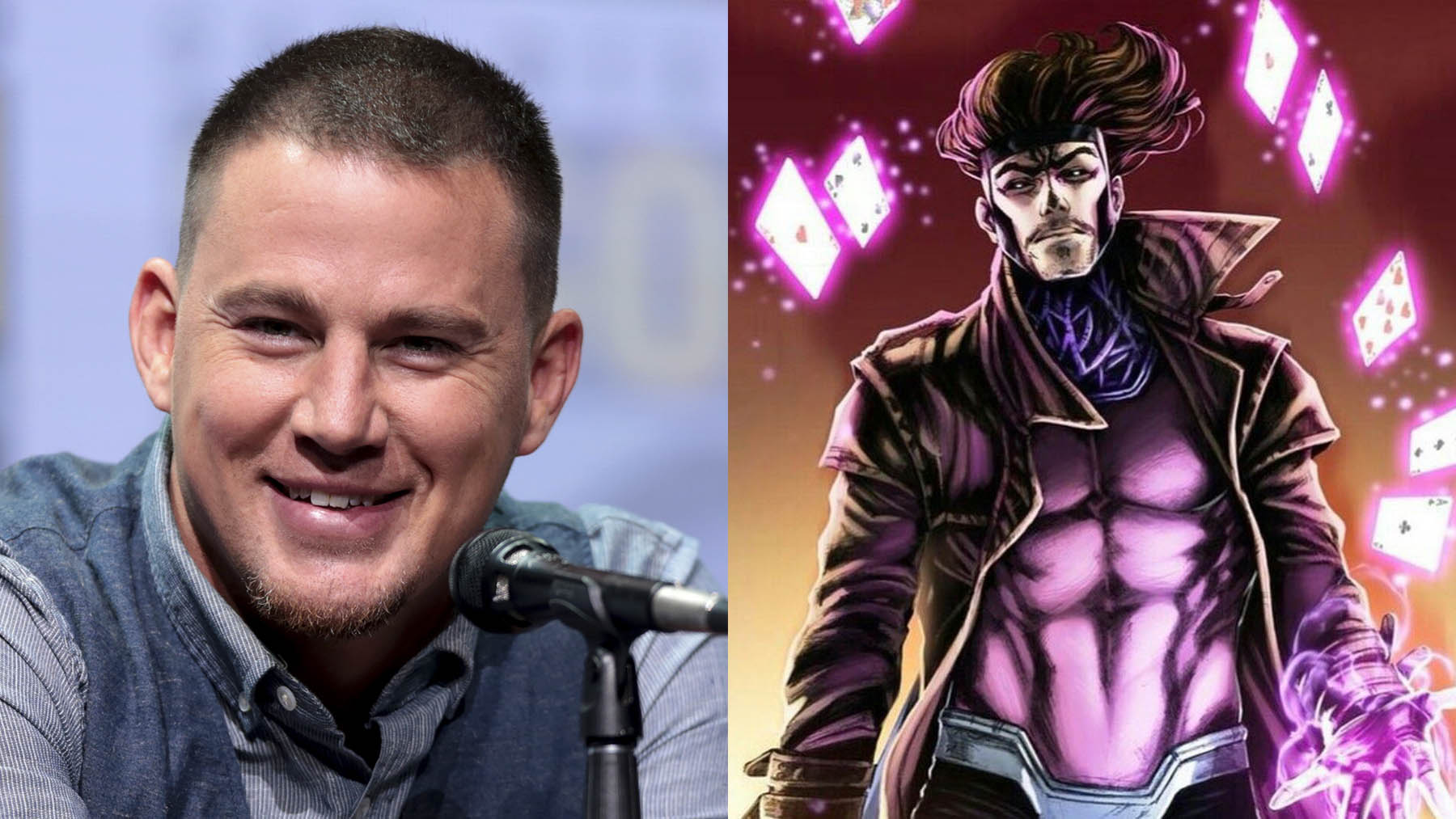 Channing Tatum estuvo a punto de ser Gambito el mutante francés de los X-Men