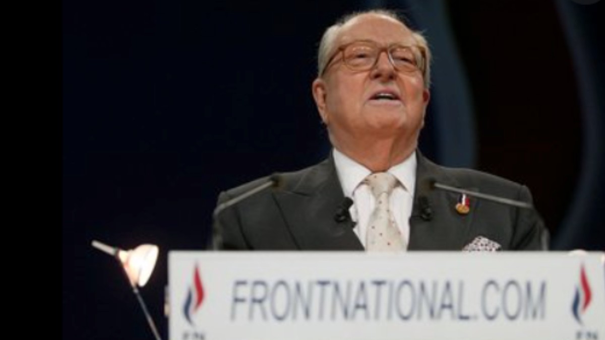 El histórico líder de la derecha francesa, Jean-Marie Le Pen.