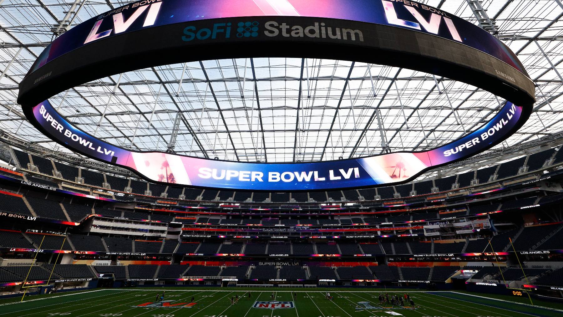 El SoFi Stadium acogerá la Super Bowl 2022. (Getty)