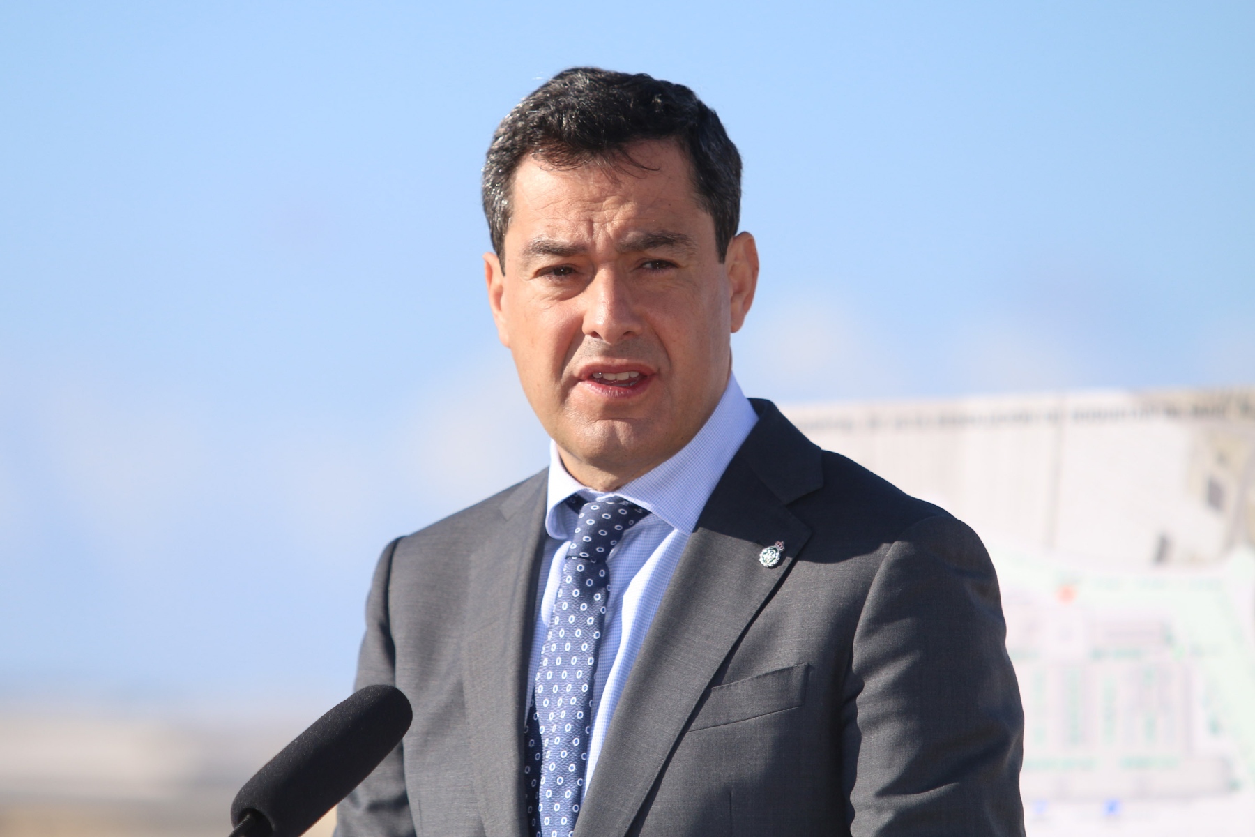 Juanma Moreno, presidente de la Junta de Andalucía (RAFAEL GONZÁLEZ / EUROPA PRESS).