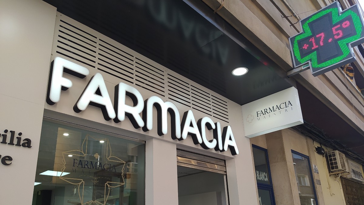 Una farmacia en Madrid.