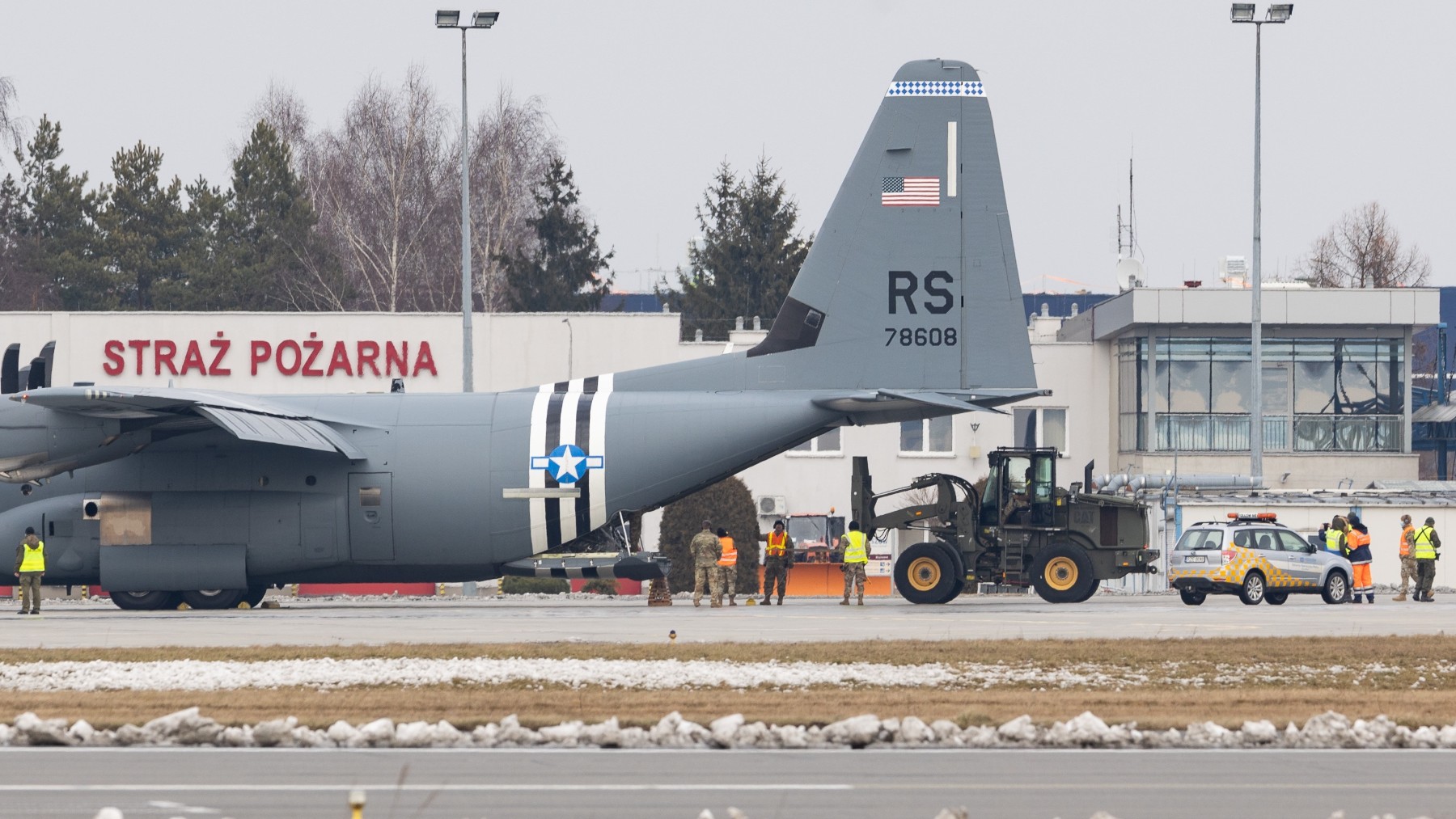 Contingente de EEUU en Polonia.